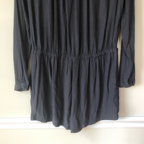 LOFT Lacey Long Sleeve Drawstring Romper NWT - Picture 10 of 14